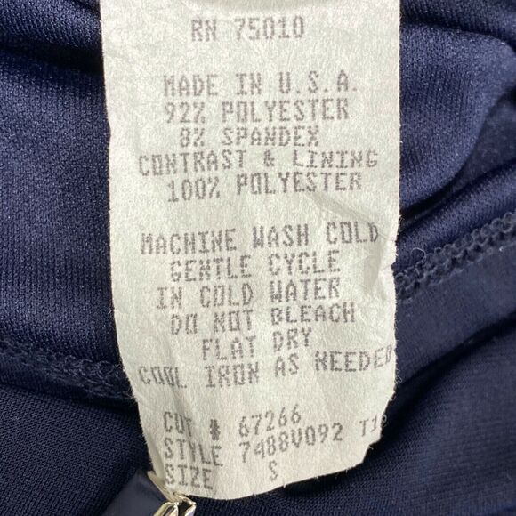 City Studio Ruched Blue Ruffle One Shoulder Dress Size Small S Womens - Picture 4 of 5